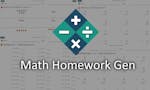 Math Homework Generator image