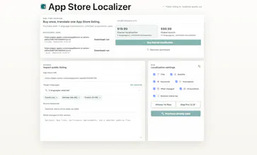 App Store Localizer gallery image