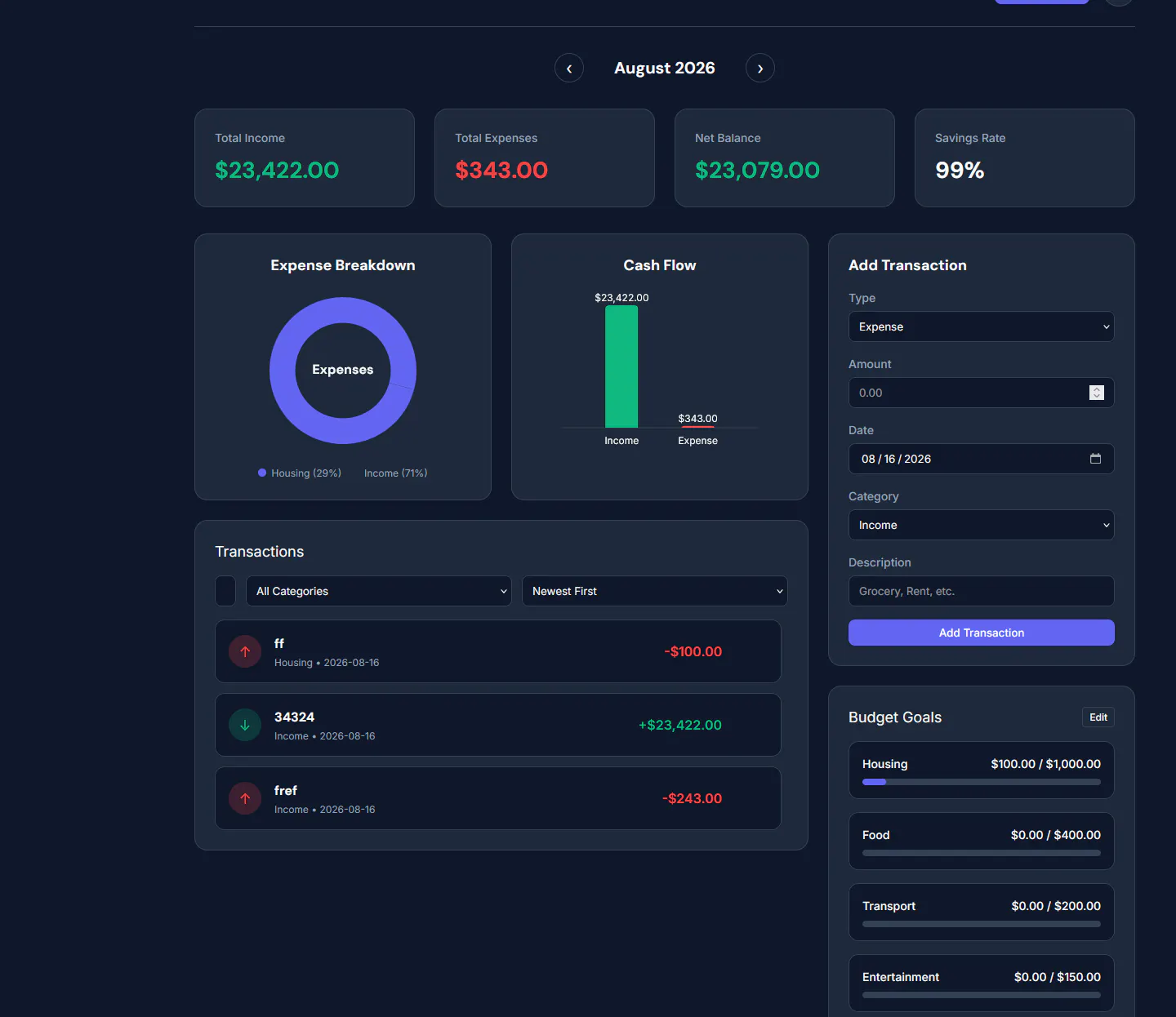 FinanceFlow gallery image