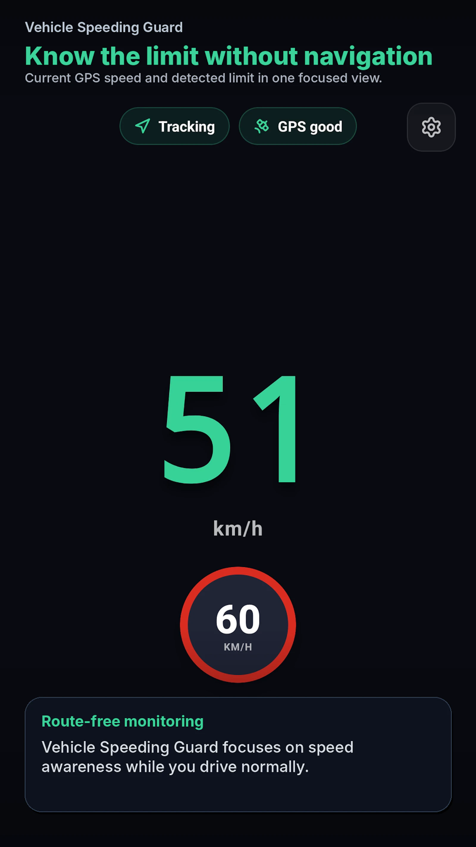 Vehicle Speeding Guard screenshot 4