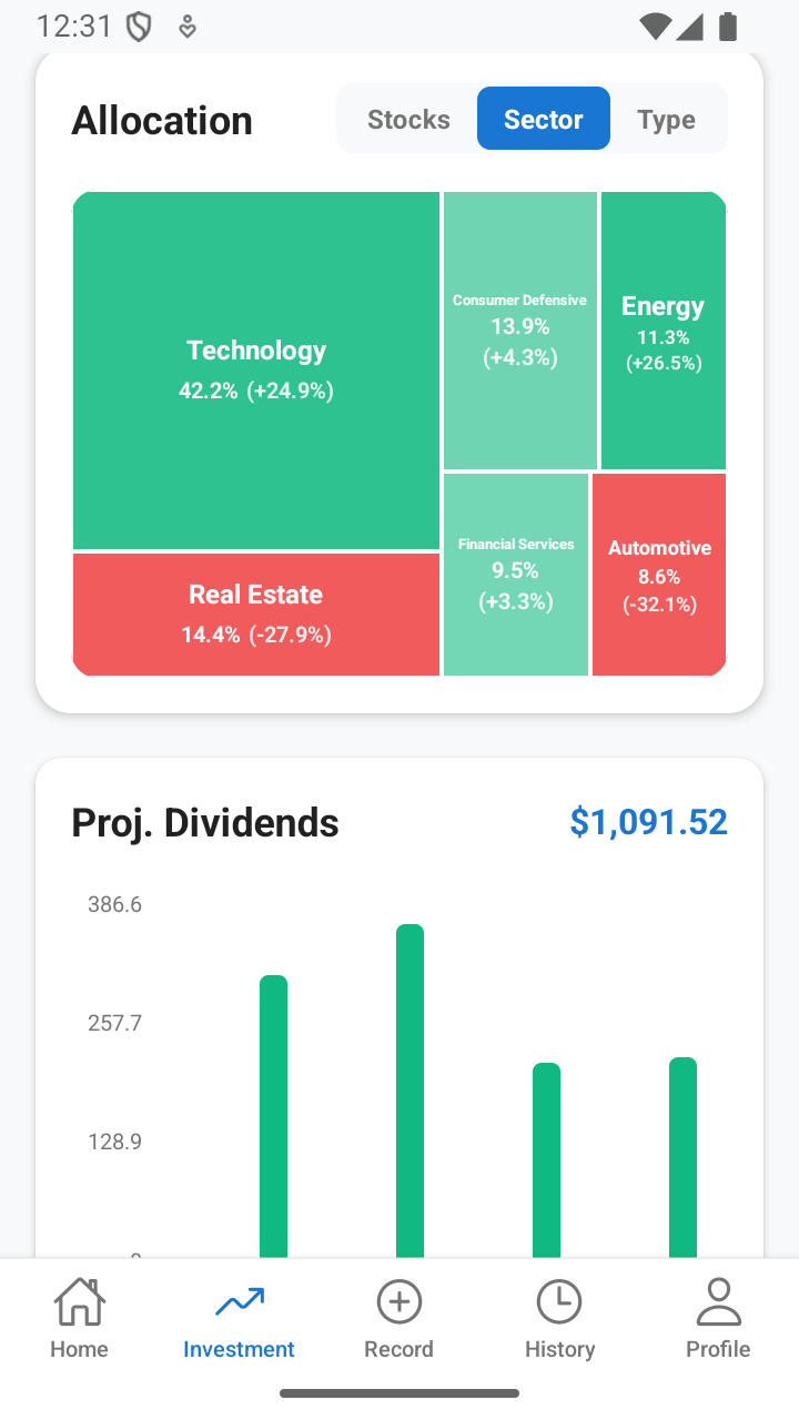 WealthSnap: Budget & Asset Log gallery image