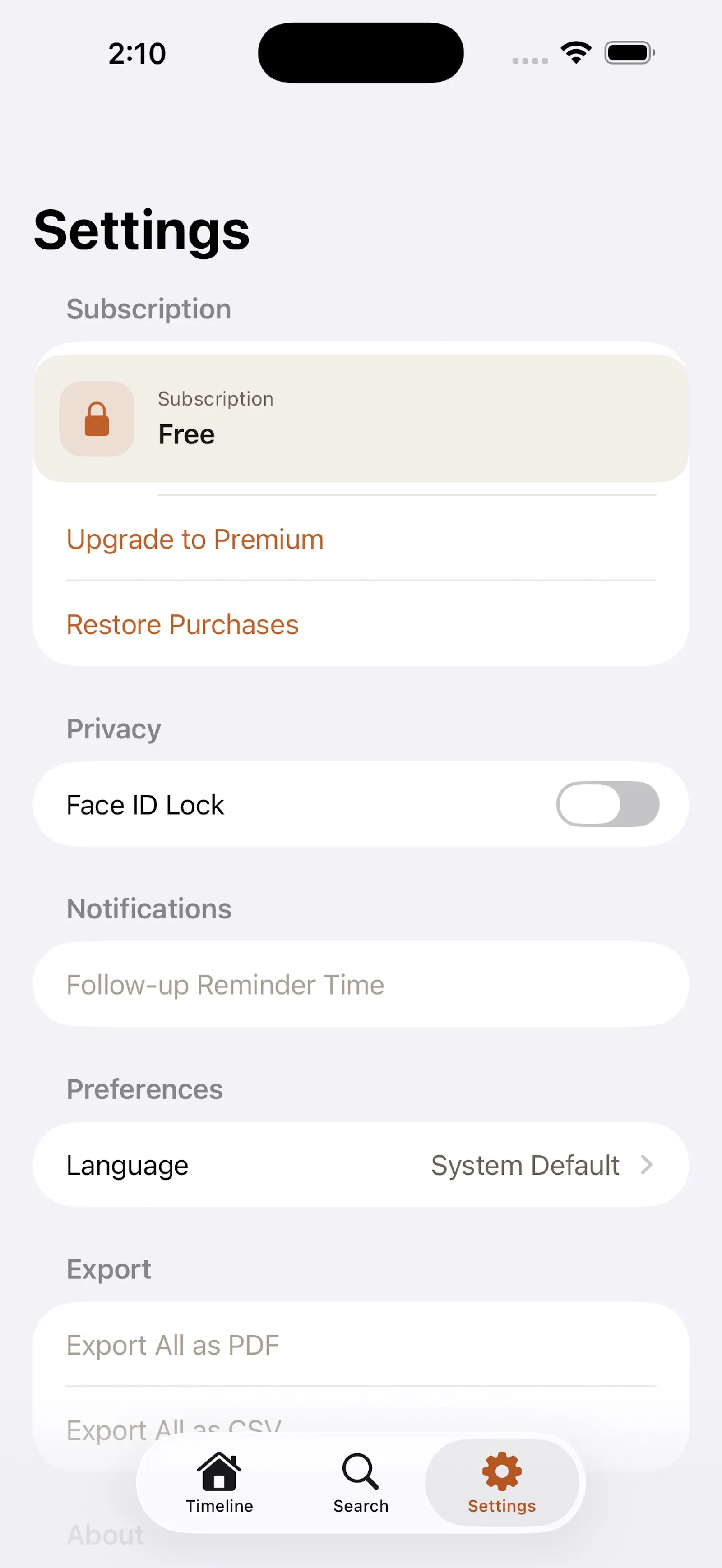 LifeLog: Event Notes screenshot 5