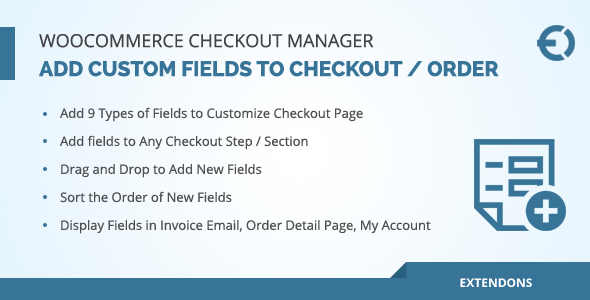 WooCommerce Checkout Manager Plugin