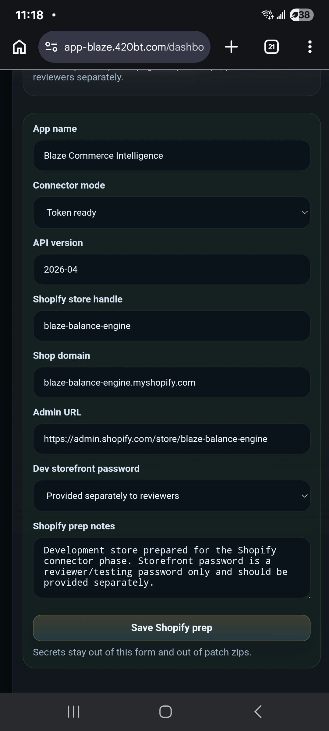 Blaze Balance Engine  screenshot 2