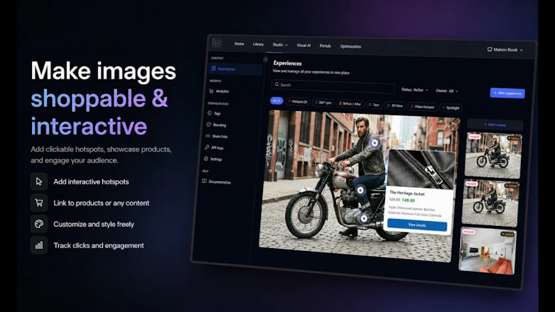 Image Hotspots screenshot 1 (video preview)