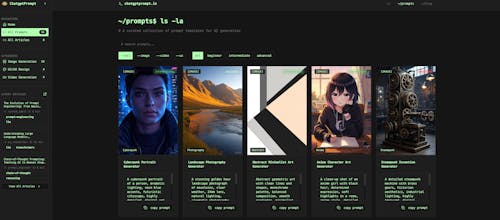 ChatGPT Prompts Library gallery image