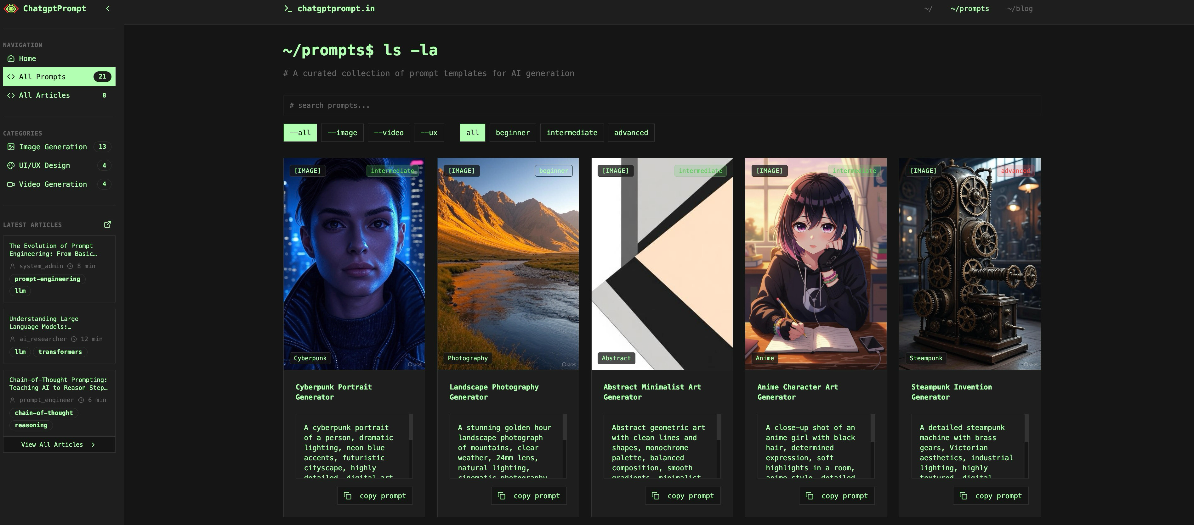 ChatGPT Prompts Library media 1