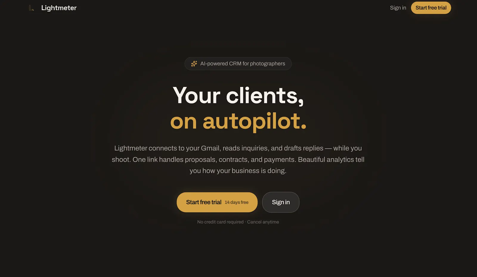 Lightmeter screenshot 2