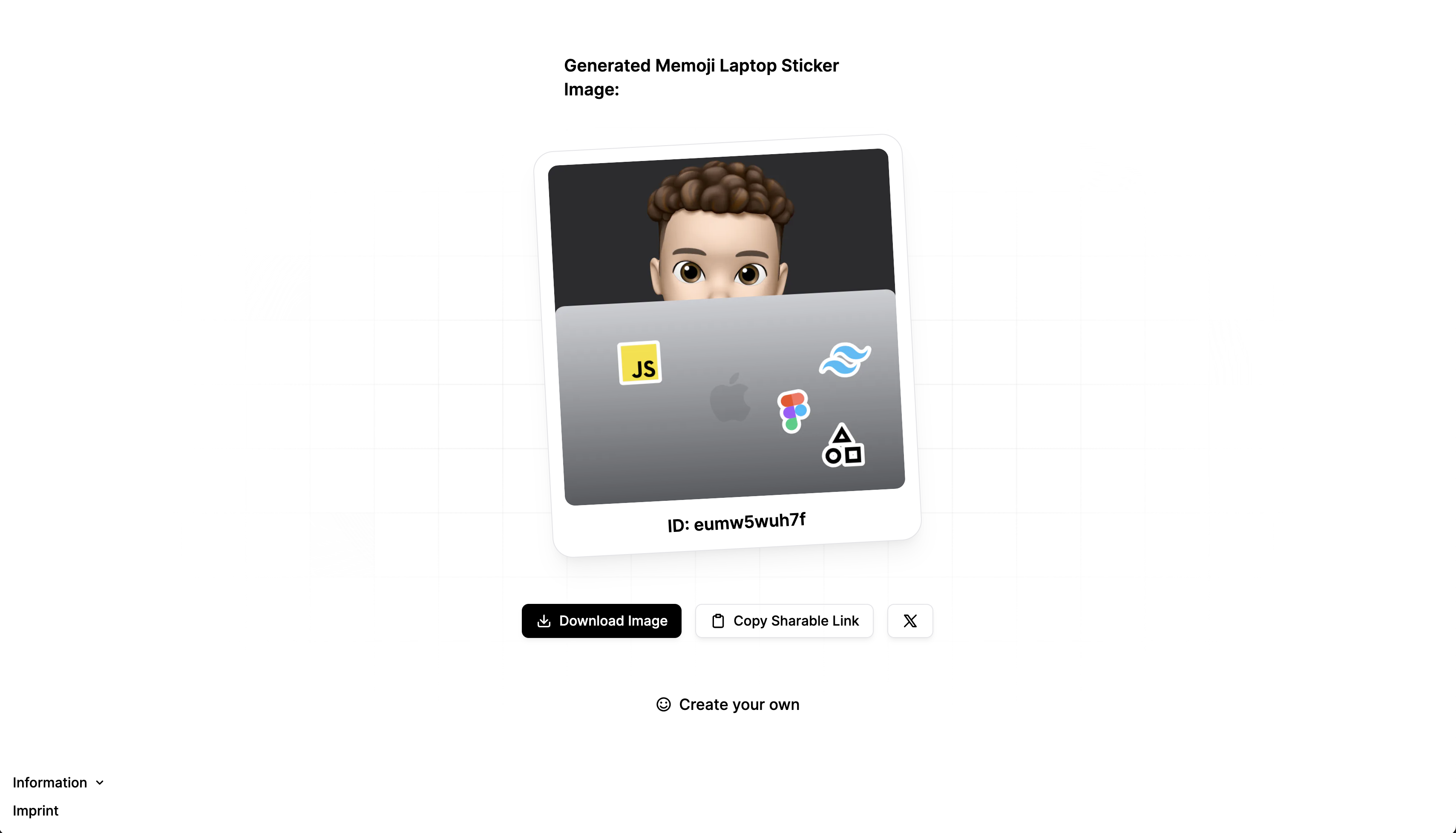 Memoji Laptop Sticker Maker media 4