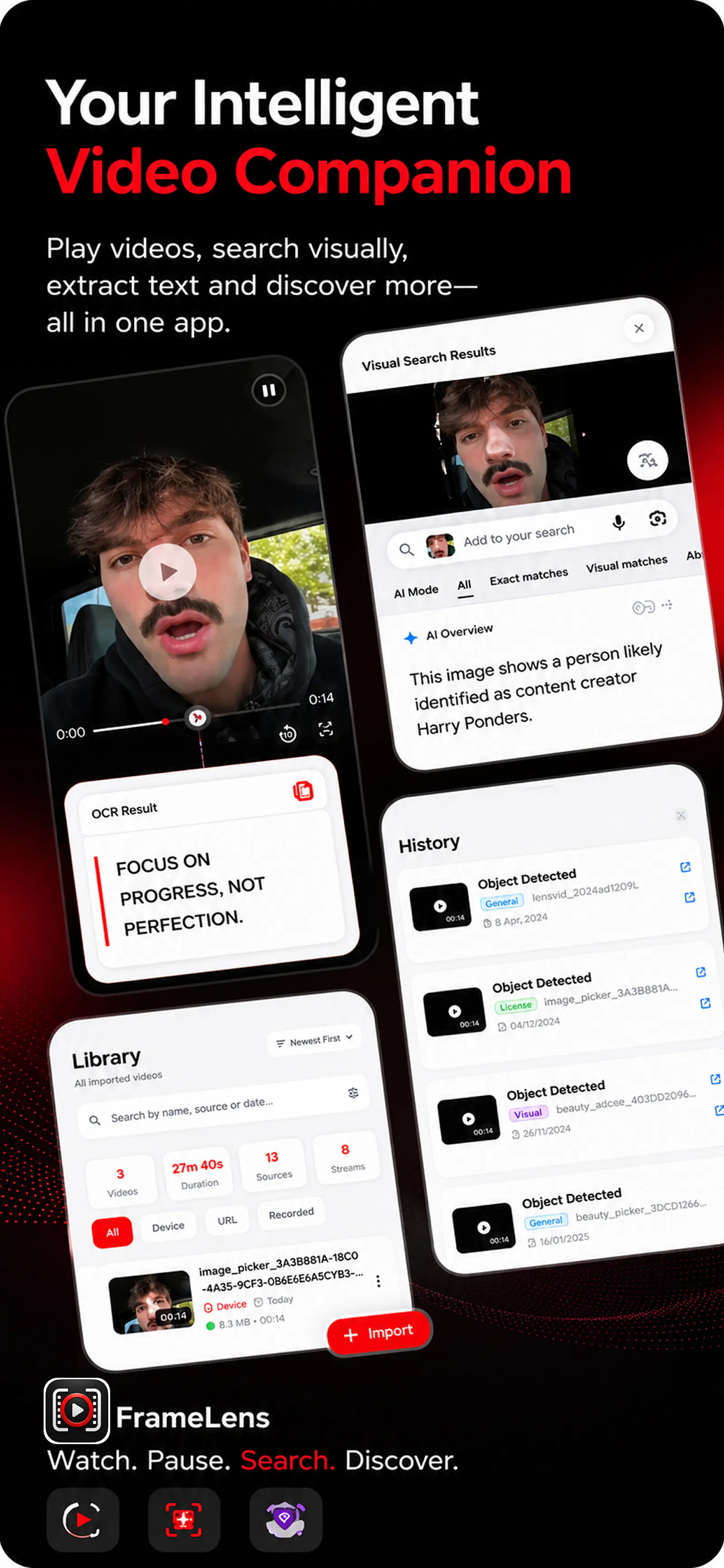 Smart Video Player-Visual Lens & OCR screenshot 5