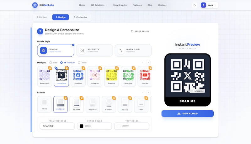 QR GenLabs screenshot 2