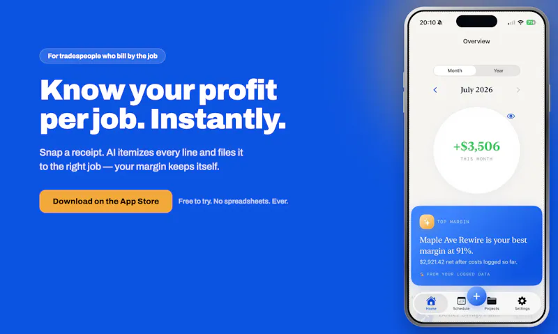 VanReceipts screenshot 1