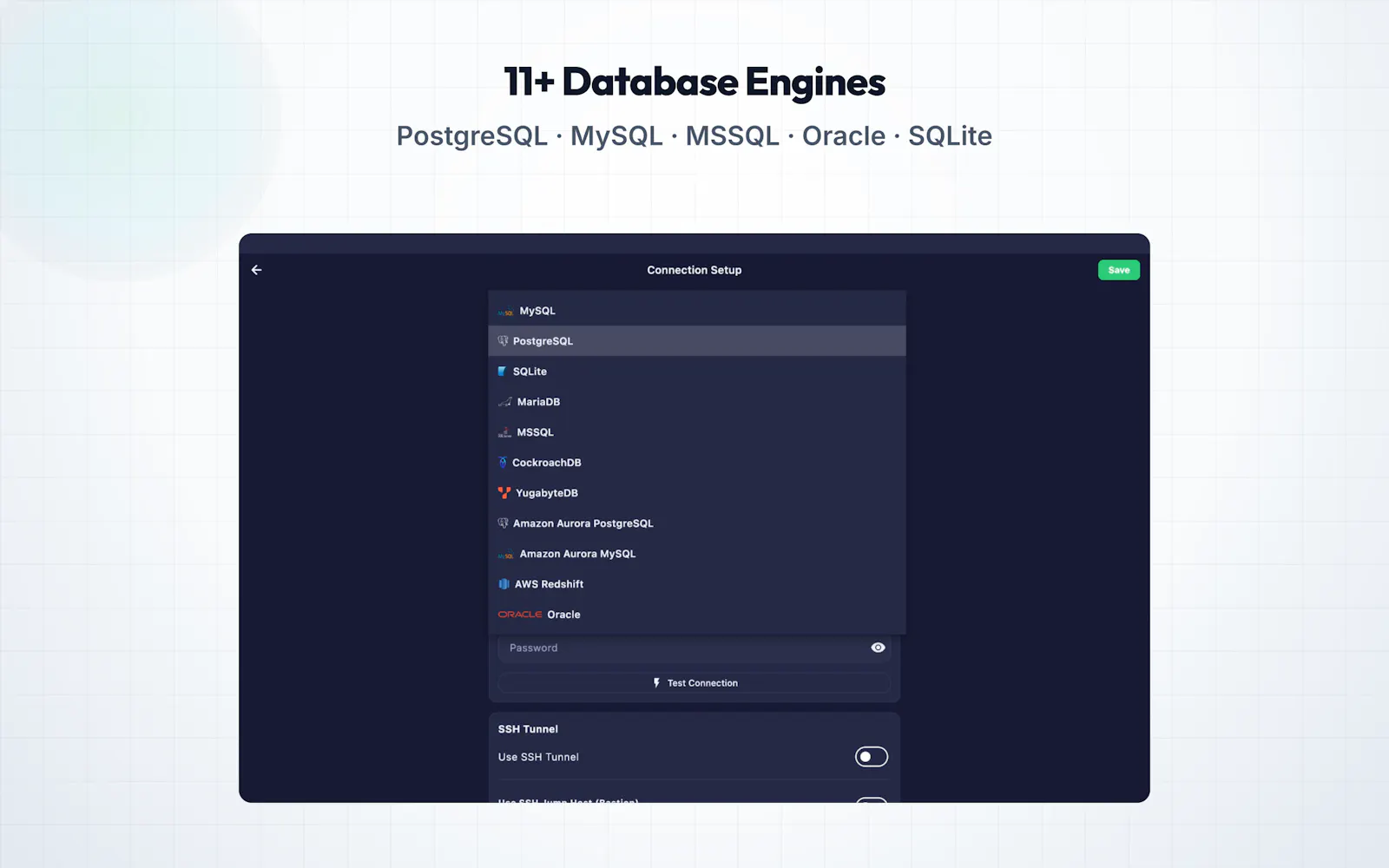 SQLSSH: Database Client/SSH/S3 screenshot 6