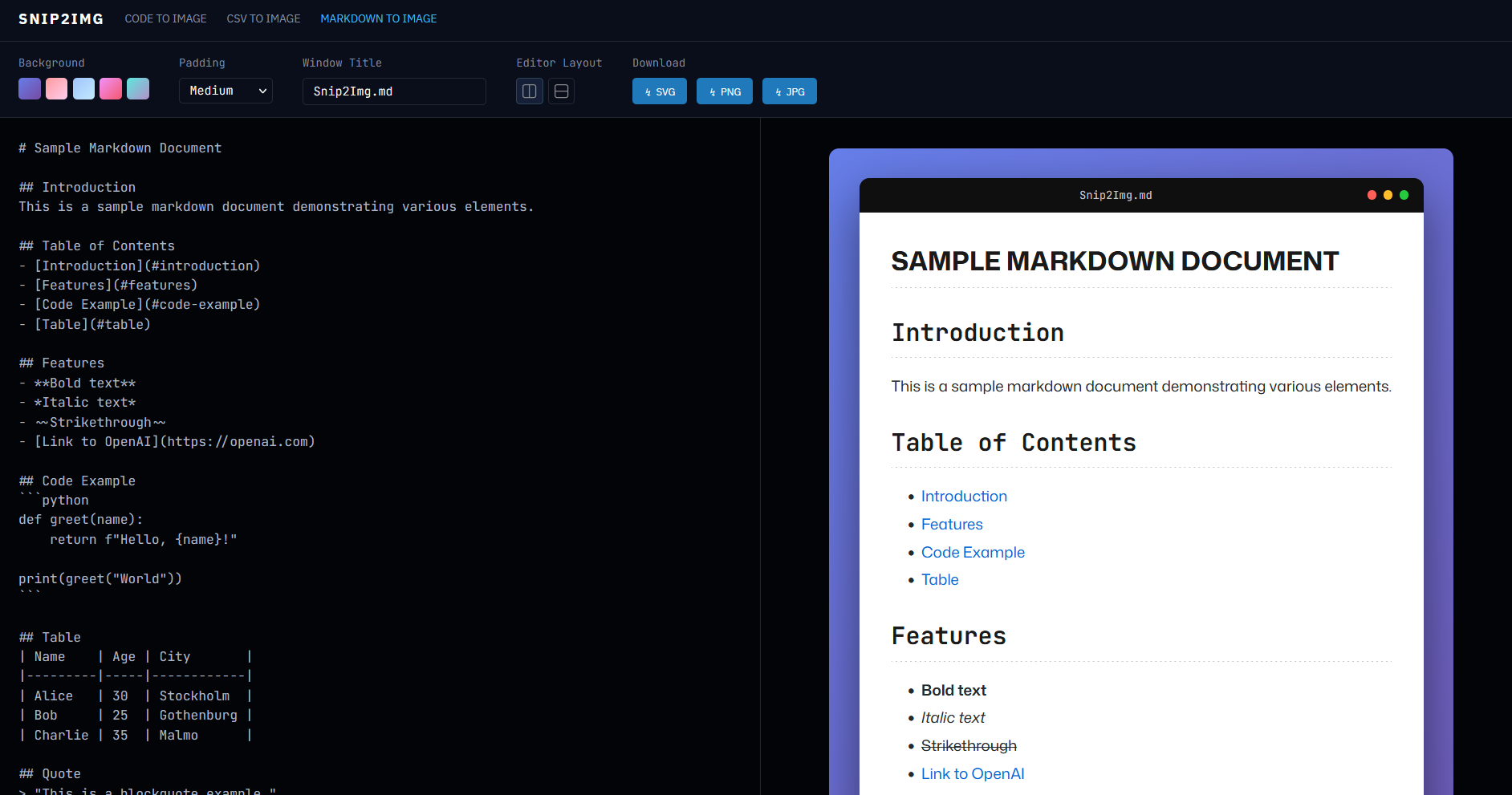 Snip2Img gallery image