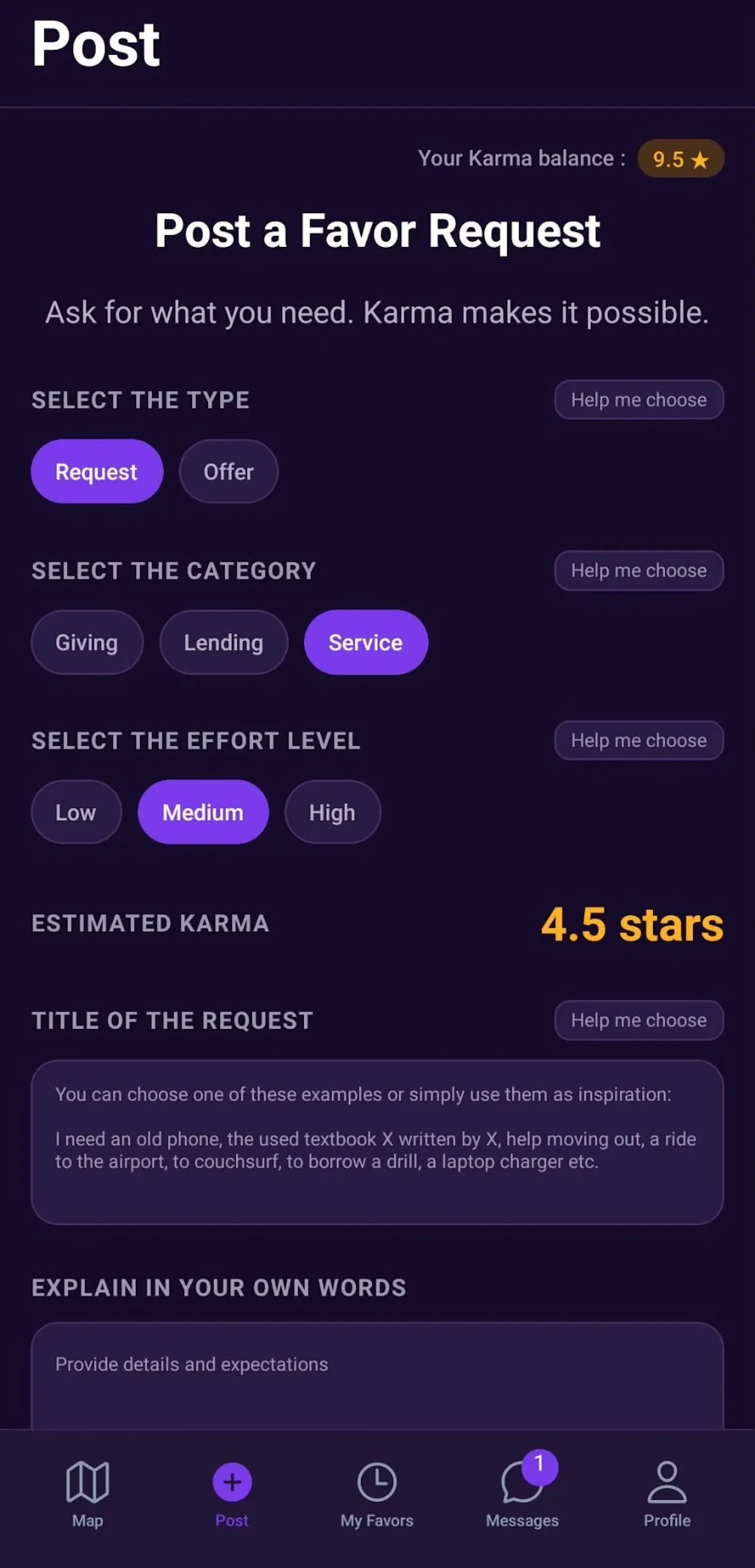 KarmItUp! — The Karma App screenshot 3