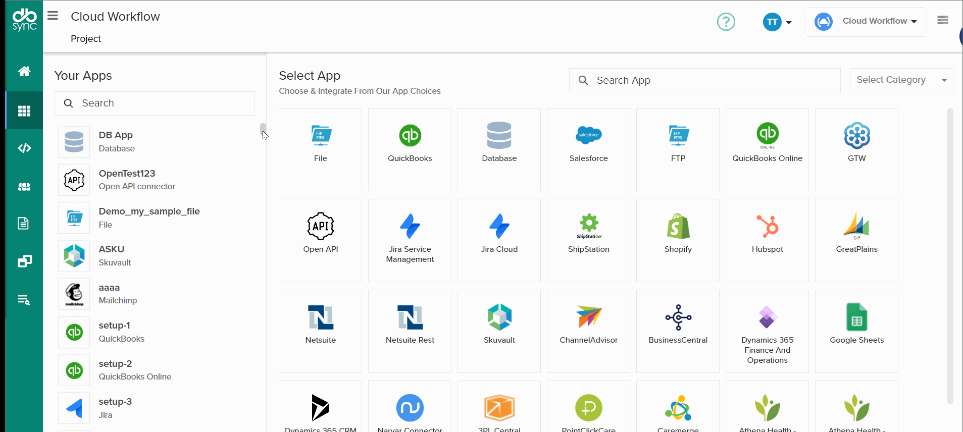 DBSync Cloud Workflow media 3