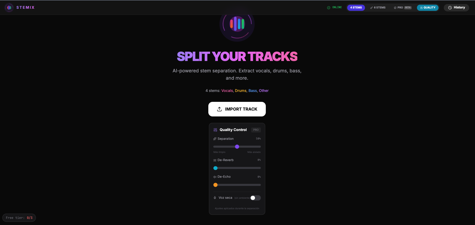 Stemix - Screenshot 2 showing product features and functionality