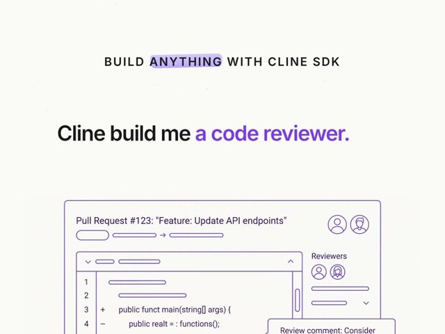 Cline SDK gallery image
