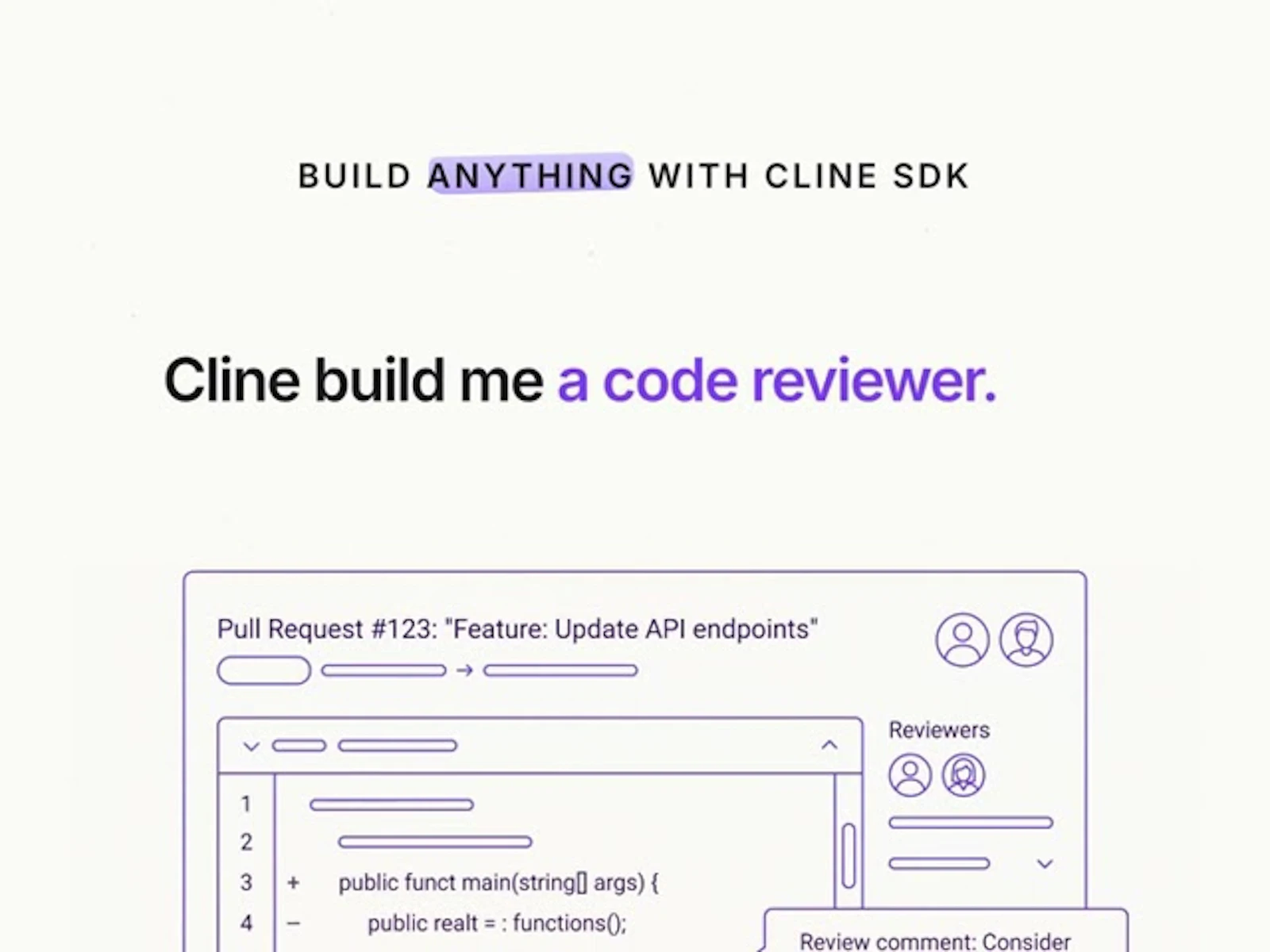 Cline SDK screenshot 1 (video preview)