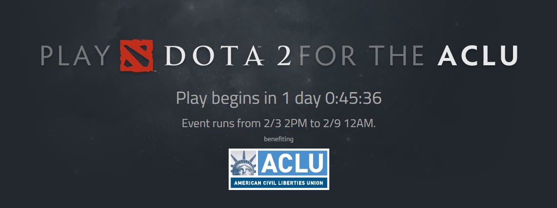 Play DOTA2 for the ACLU! media 2