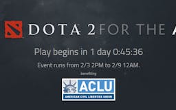 Play DOTA2 for the ACLU! media 2