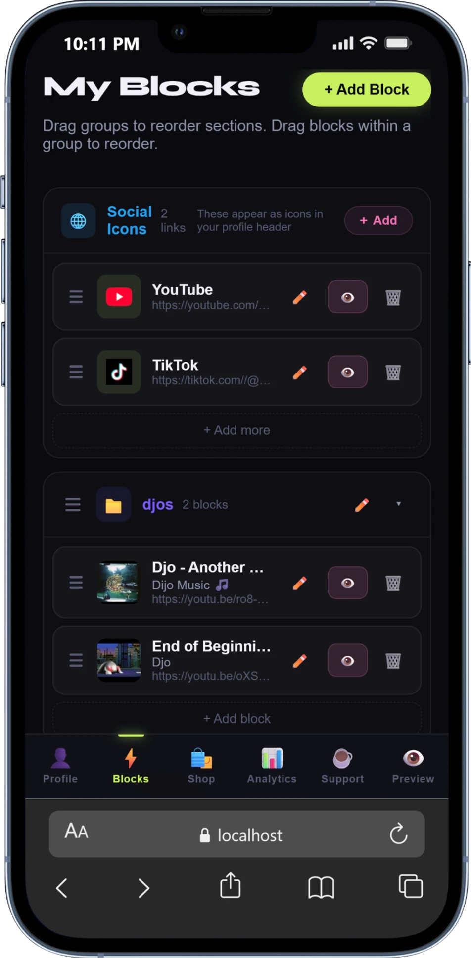 Fanora.link - Easiest Link in bio screenshot 2 Fanora.link - Easiest Link in bio screenshot 2