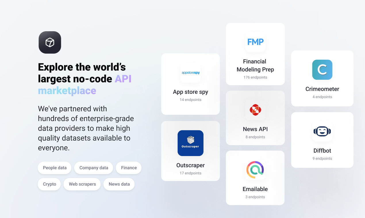 Databar.ai 2.0 - Connect to 1000+ APIs without code media 6