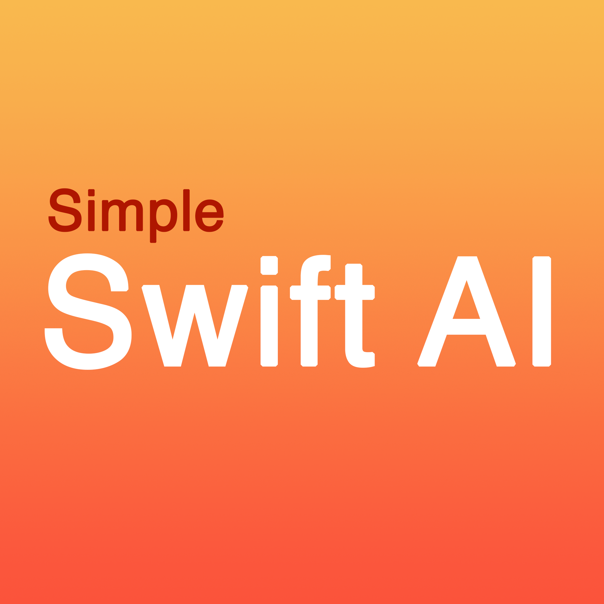 Simple Swift AI