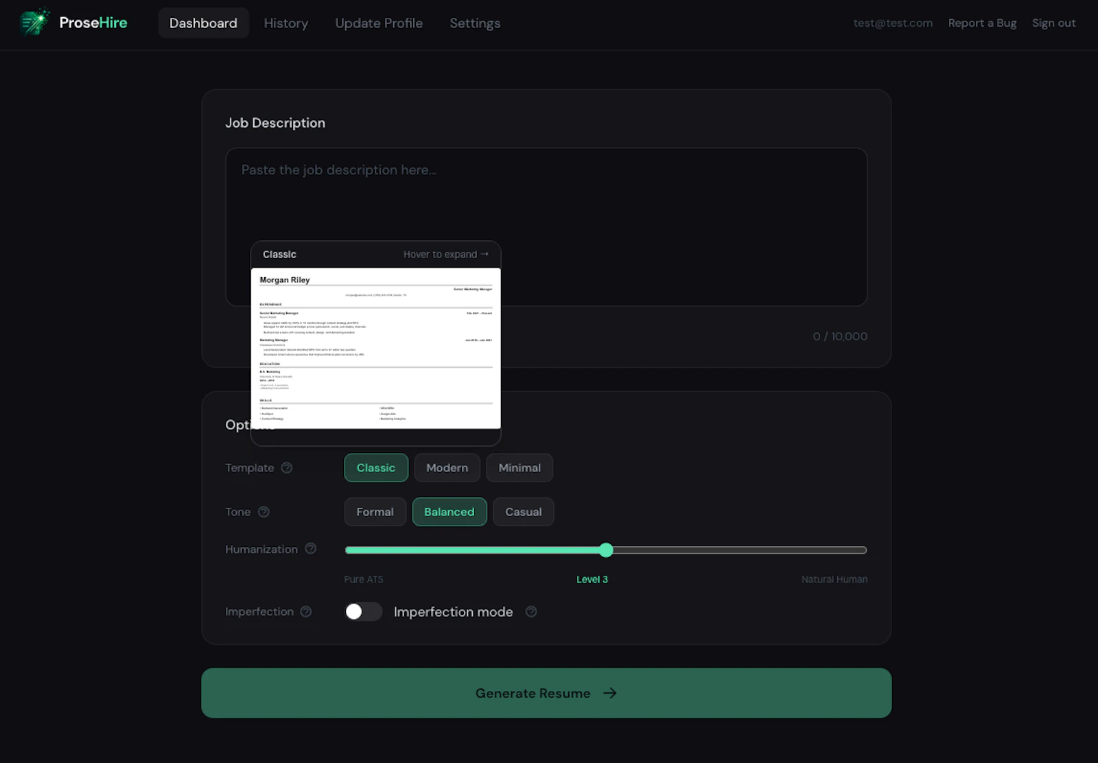 ProseHire screenshot 6