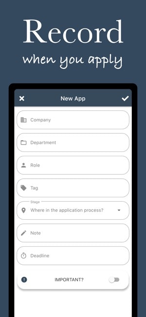 Apply 'n' Track gallery image