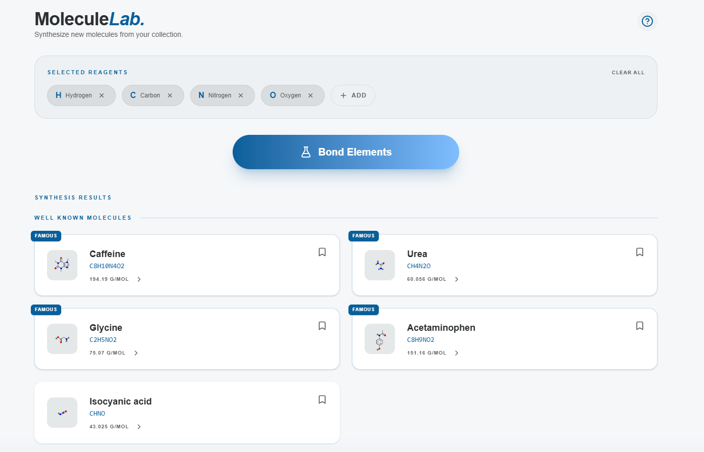 MoleculeLab gallery image