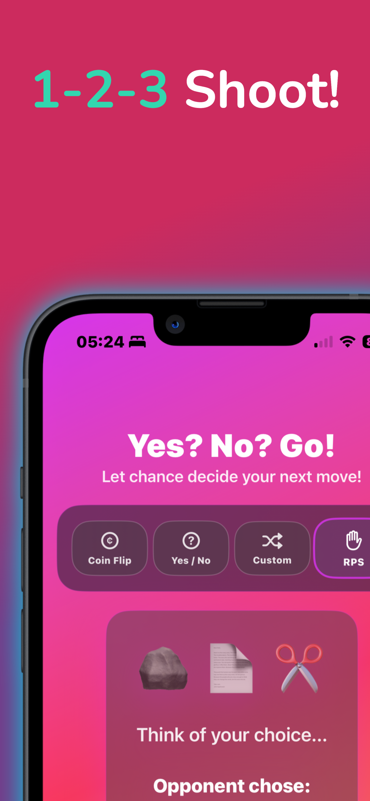 Yes? No? Go! - Screenshot 2 showing product features and functionality