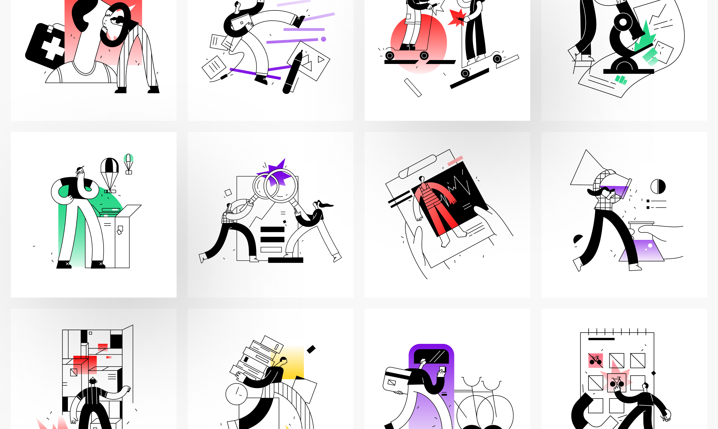 Oh My Startup Illustrations gallery image