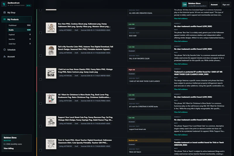 ZenStorefront screenshot 2
