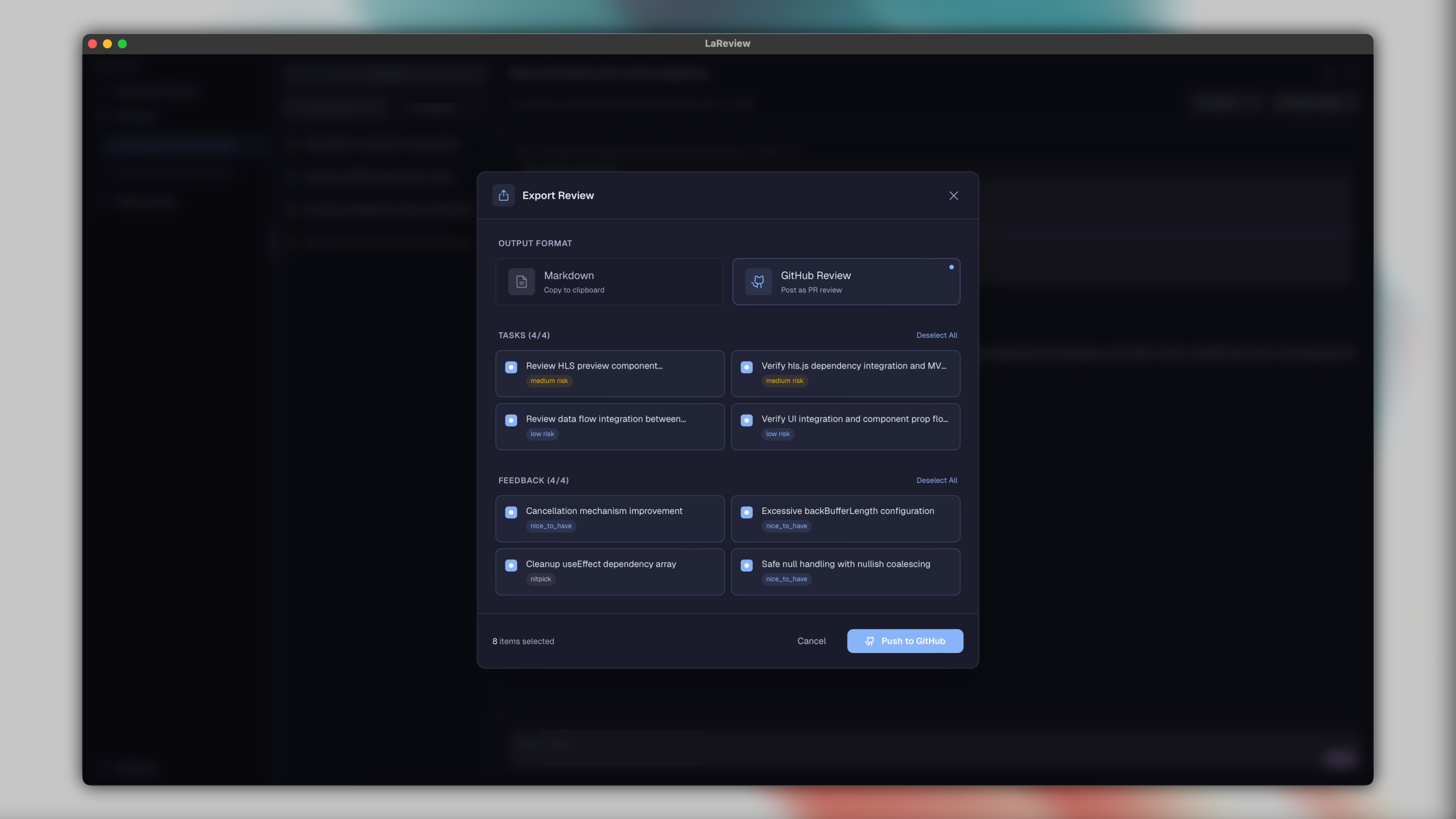 LaReview gallery image