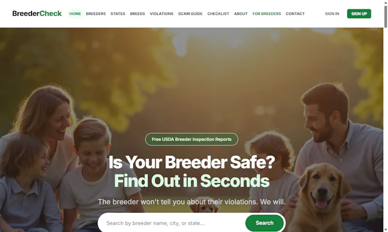 BreederCheck screenshot 1