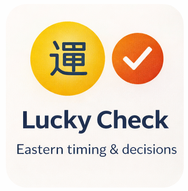 Lucky Check - Product Hunt launch logo and brand identity