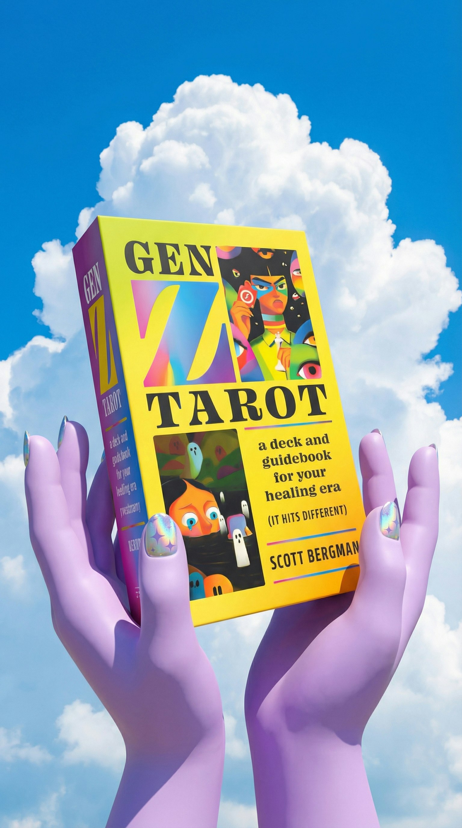 Gen Z Tarot - Product Hunt launch logo and brand identity