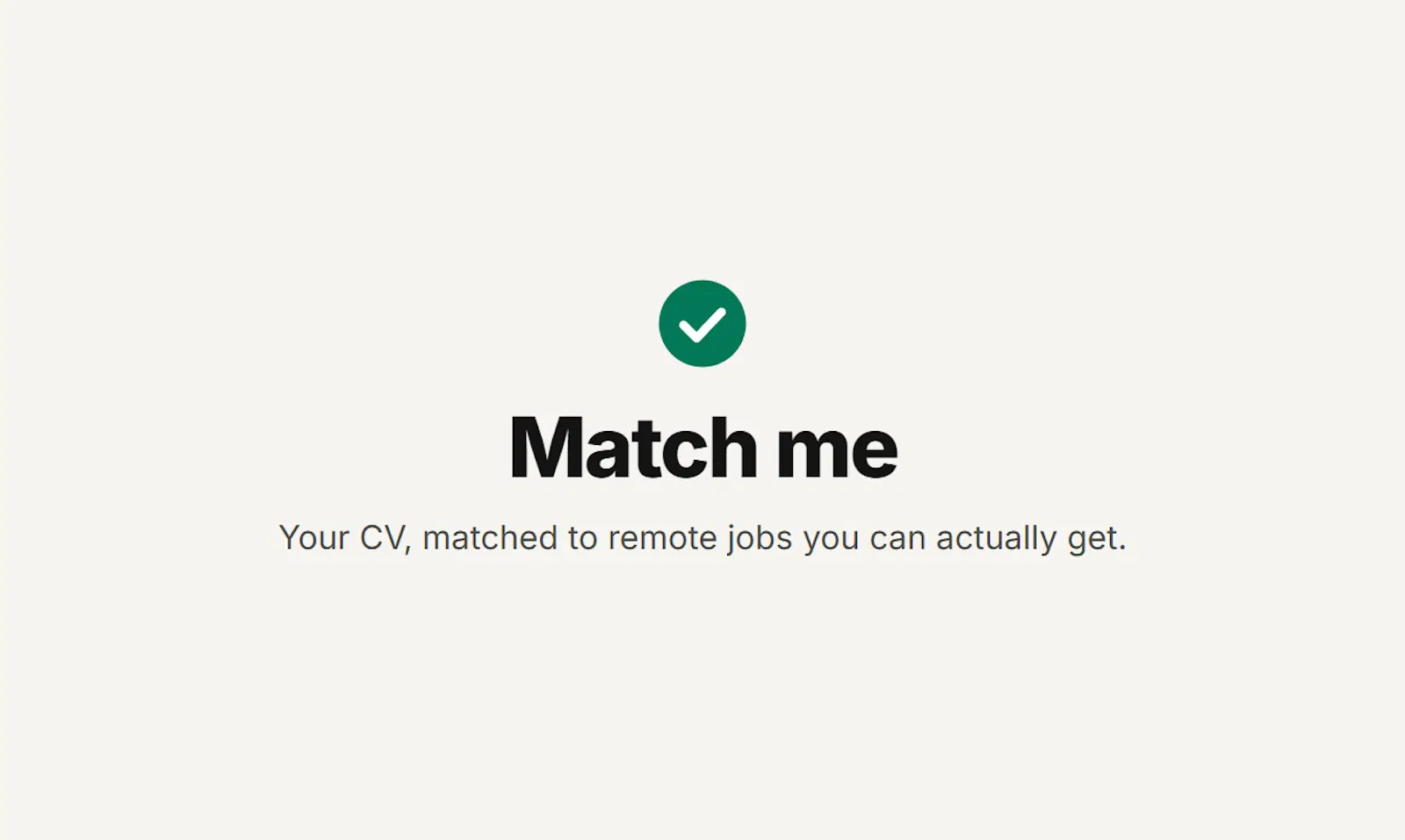 Match me by Remotejobify screenshot 2