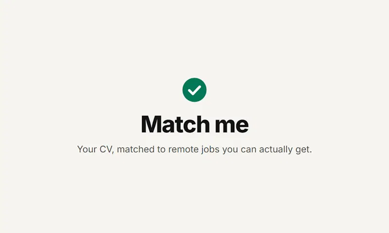 Match me by Remotejobify screenshot 2
