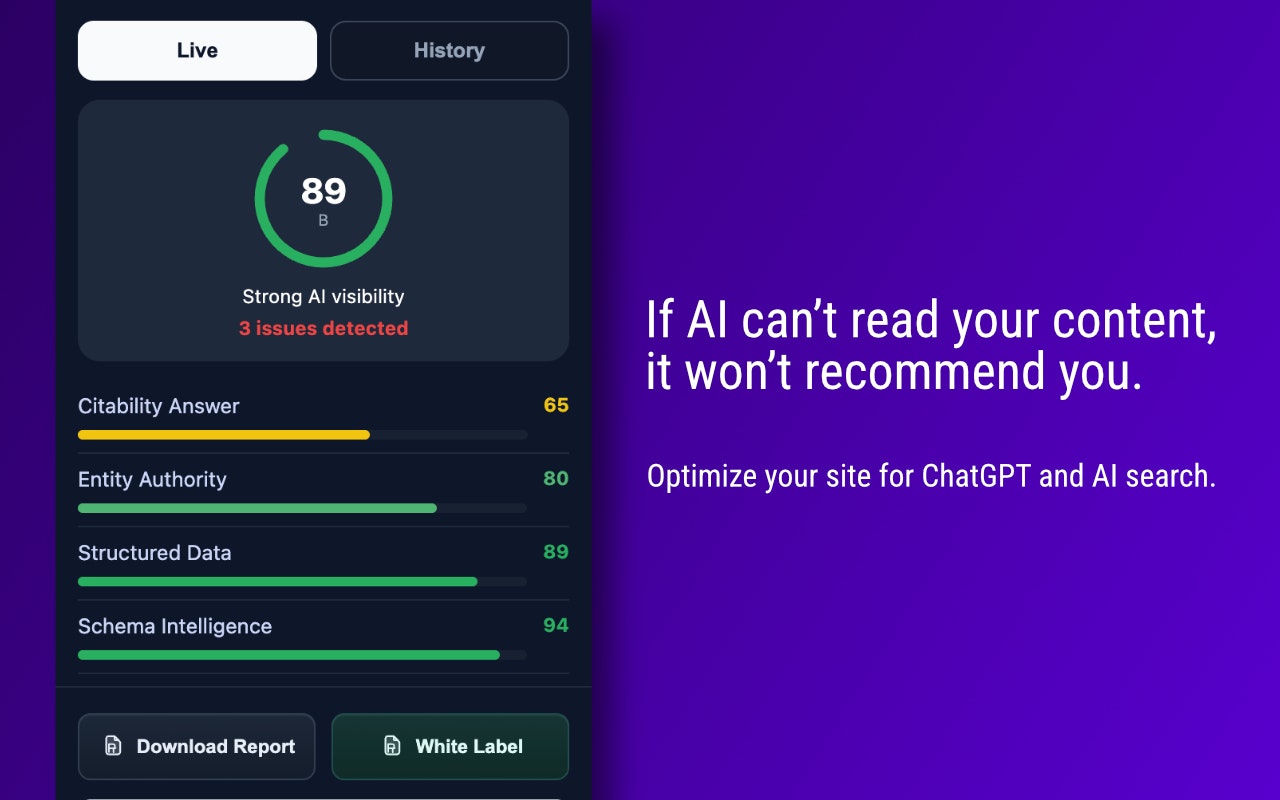 GEO Checker – AI Visibility AI Search gallery image