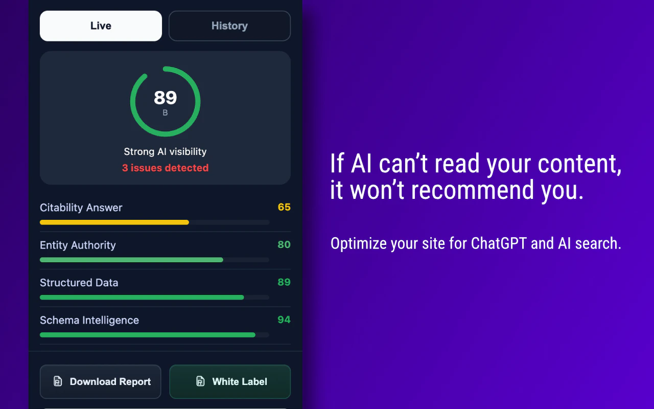 GEO Checker – AI Visibility AI Search screenshot 2