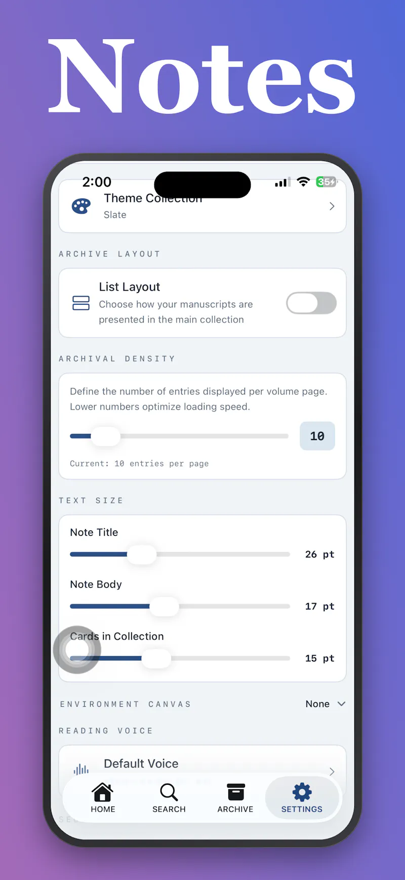 Notes - Archive & Reflect screenshot 8