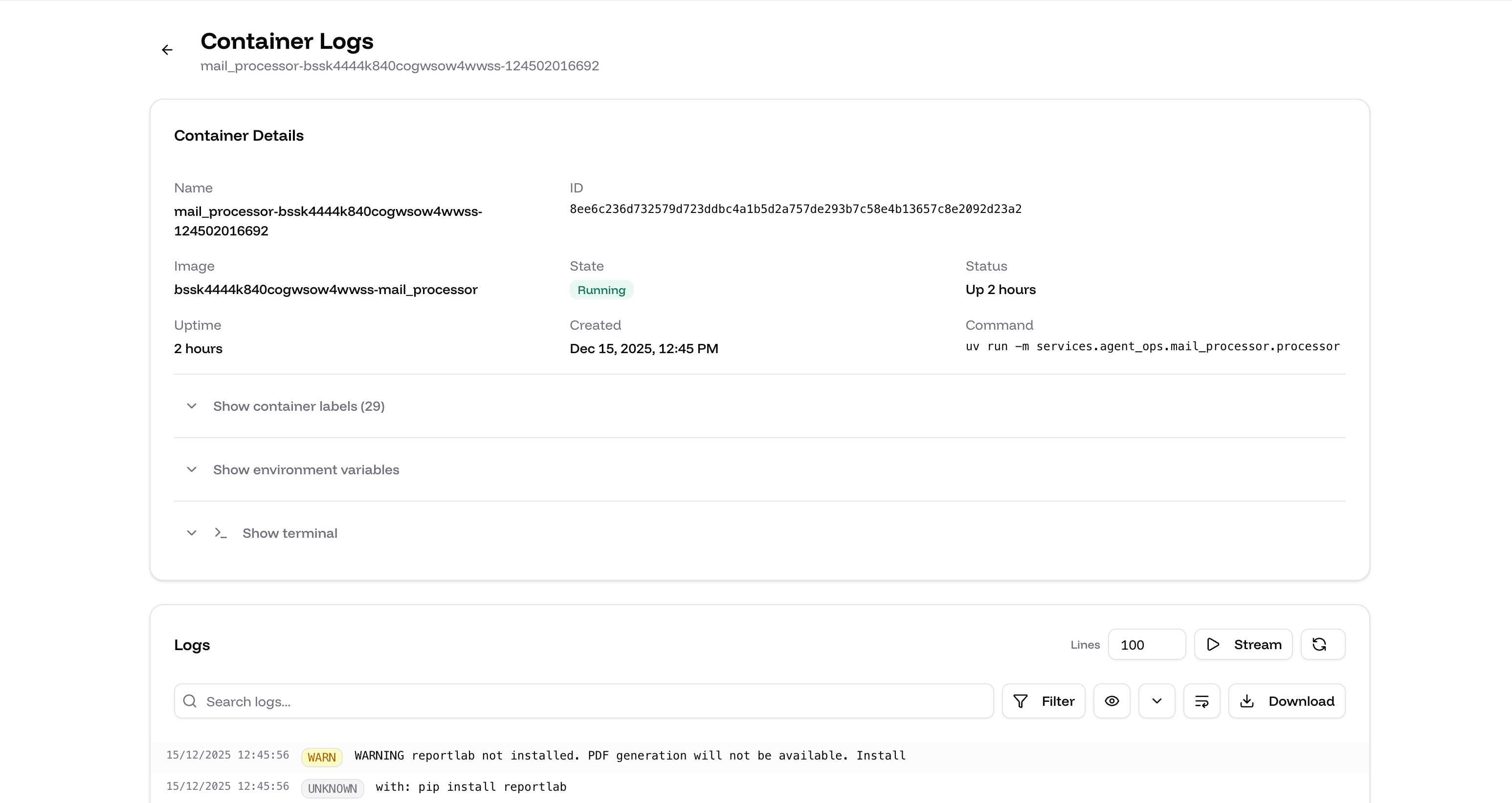 LogDeck gallery image