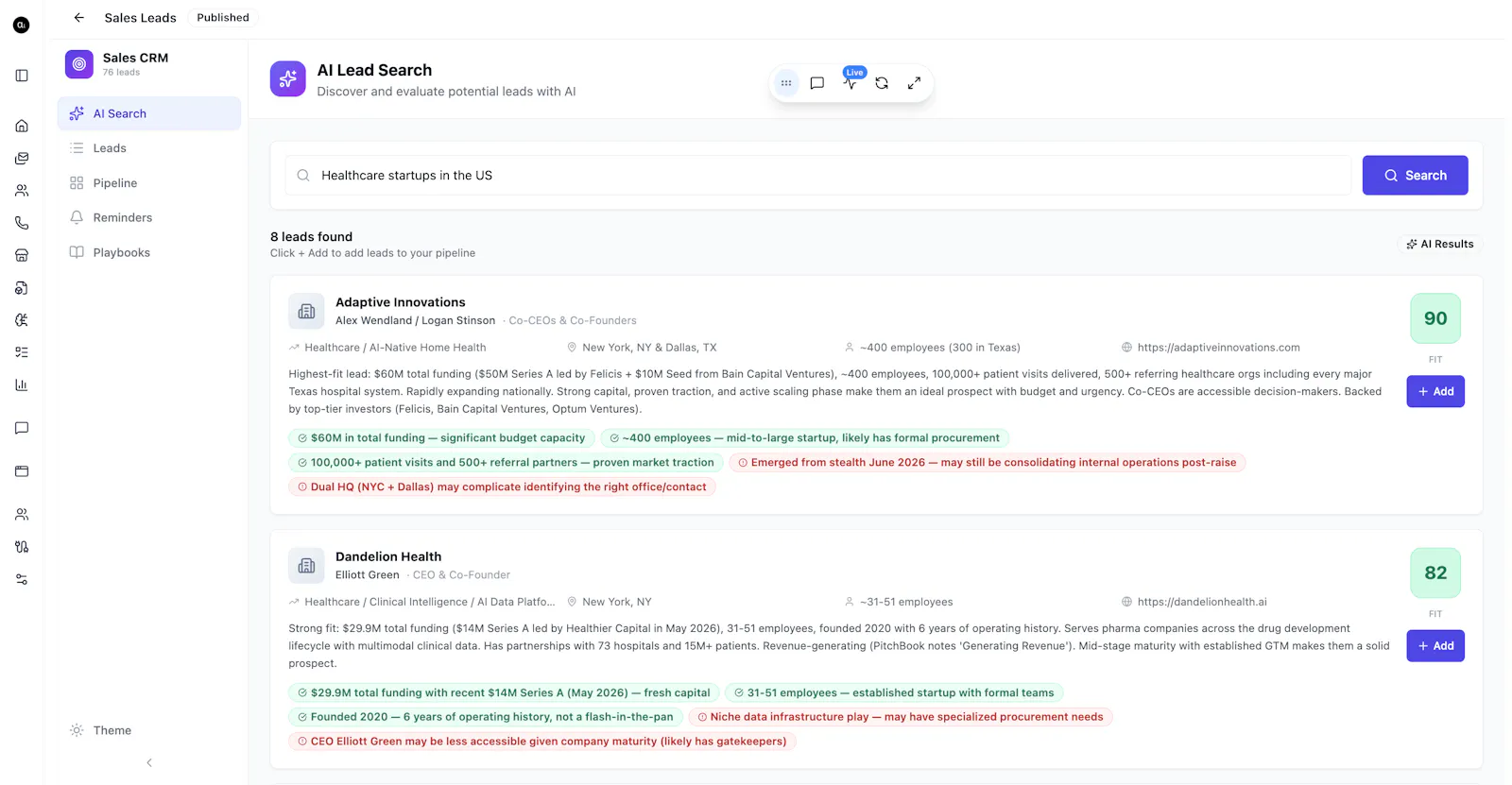 Arkios, Enterprise AI screenshot 5