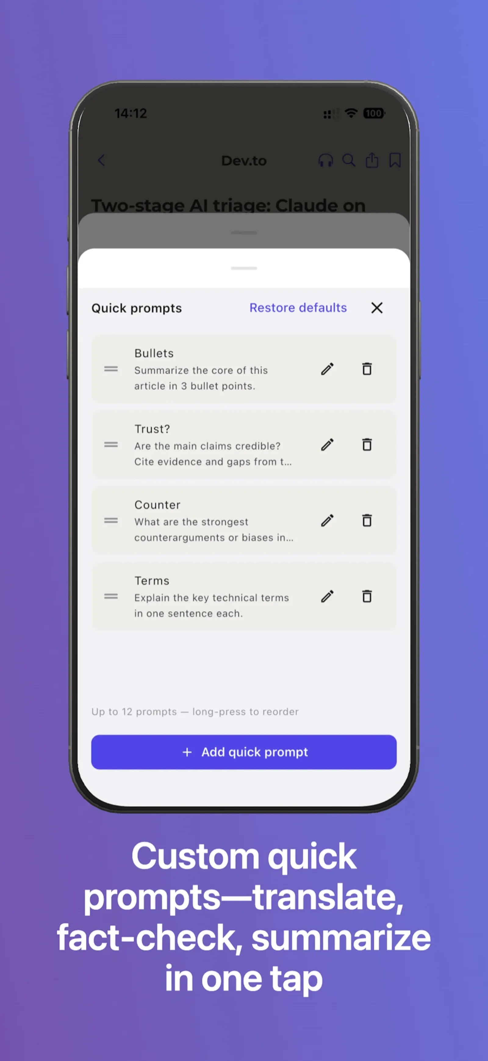 FeedWeave screenshot 3