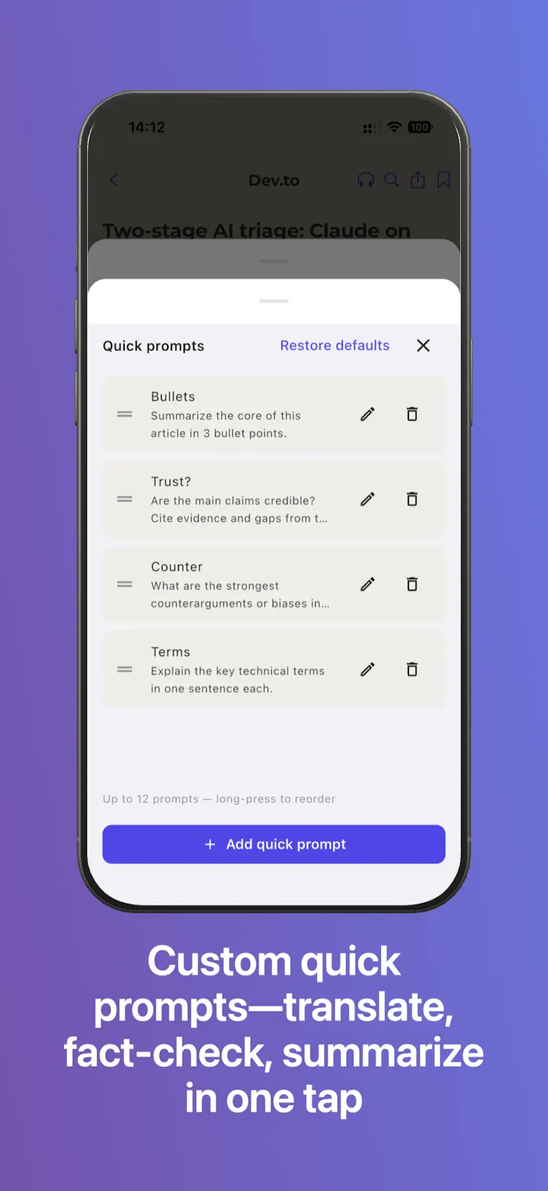 FeedWeave screenshot 3