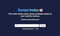 The Ramen Index