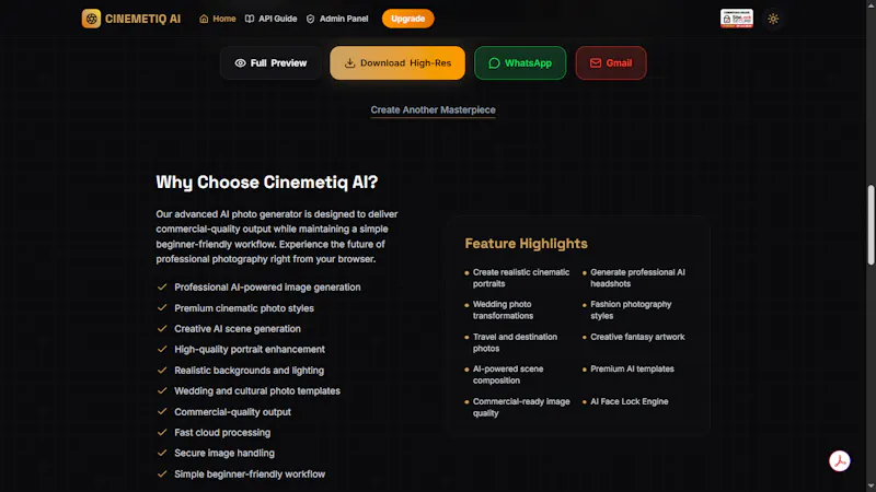 Cinemetiq AI screenshot 4