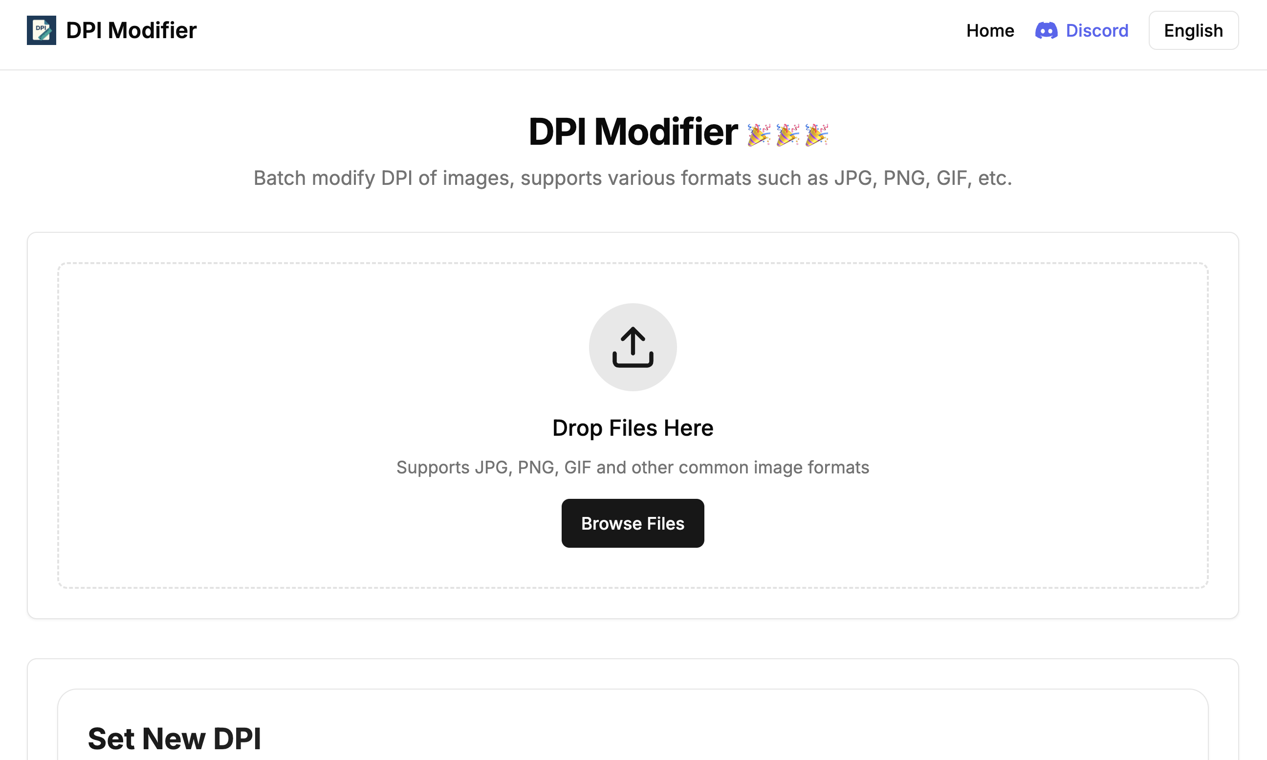 DPI Modifier - Fast, in-browser image DPI changer. WASM powered media 1